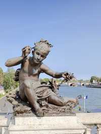 A Graceful Stroll Across Pont Alexandre III, Paris