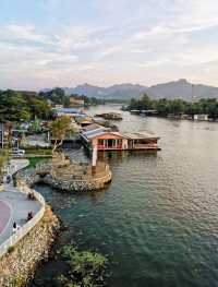 Skywalk Kanchanaburi, literally a breathtaking view point in town! 