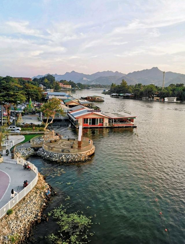 Skywalk Kanchanaburi, literally a breathtaking view point in town! 