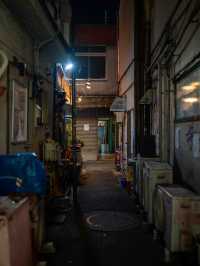 【レトロな光と影が交差する】三角地帯の夜スナップ📸🏮