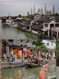 Zhujiajiao Ancient Town เมืองโบราณสุกคลาสสิค