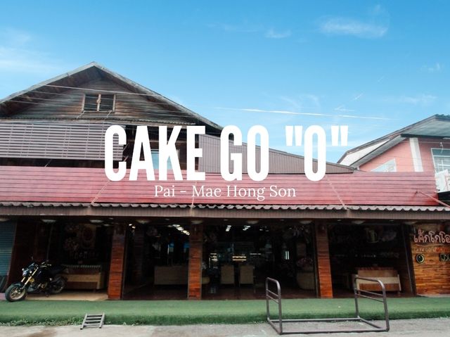 Cake go "O" ร้านเค้กที่เยอะที่สุดในปาย