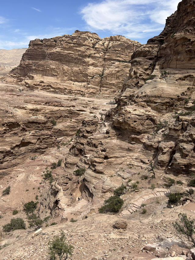 Crossing deserts and mountains 