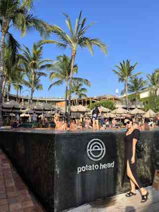potato head beach club bali dress code Girls Hand Smocked Summer Beach Dress main image 0