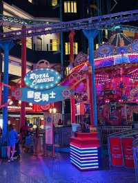 Neon Nostalgia at the Royal Carousel