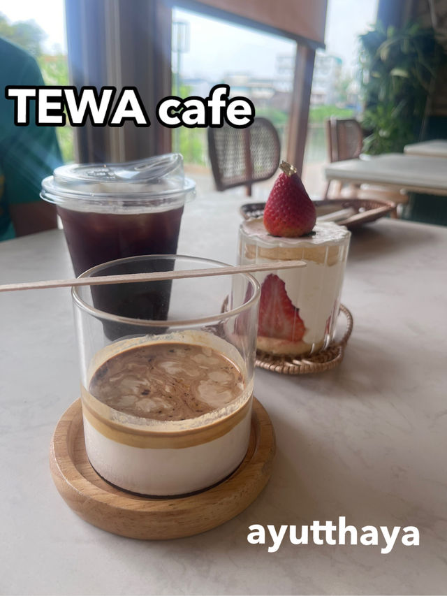 【アユタヤ】アユタヤ駅すぐ近く🚃お洒落なカフェ☕️TEWA cafe