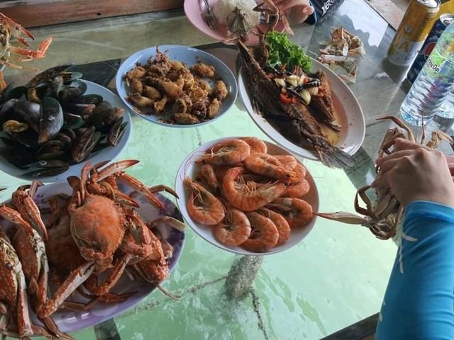 ดำน้ำเกาะร้านเป็ดร้านไก่ กินปูห้อยขา