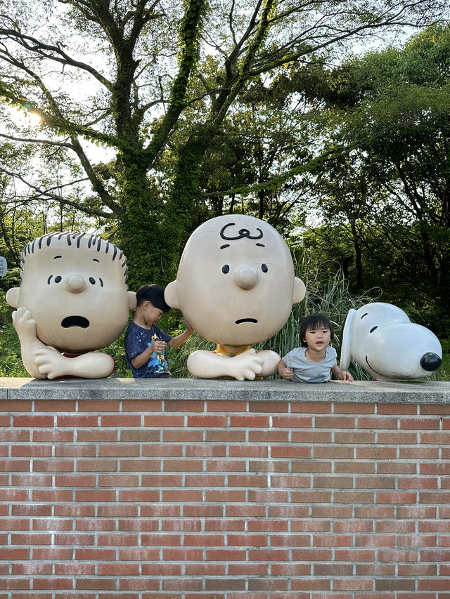 濟州島 snoopy garden 史努比樂園