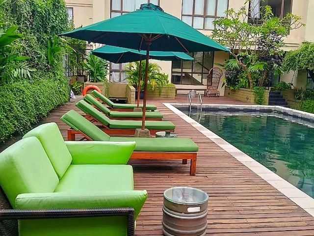 "Urban Oasis Amidst Bali's Bustle"