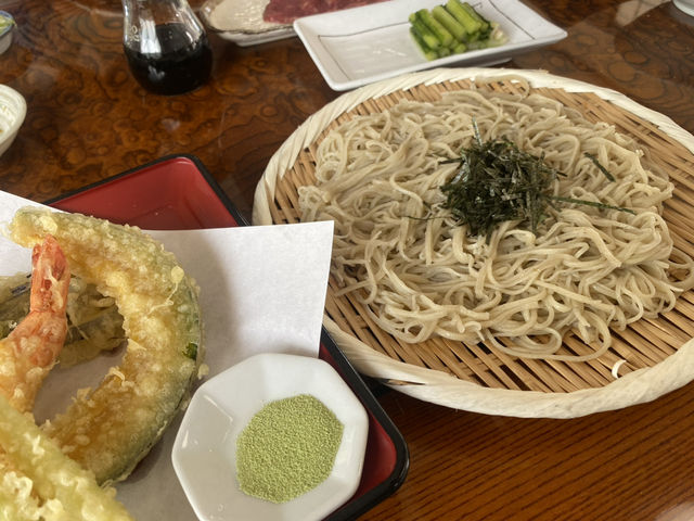 🌿 安曇野の絶景そば処  手打ちそば 青崎（あおざき）