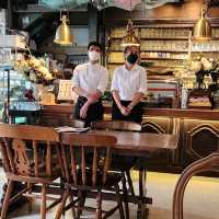 interesting cafe
