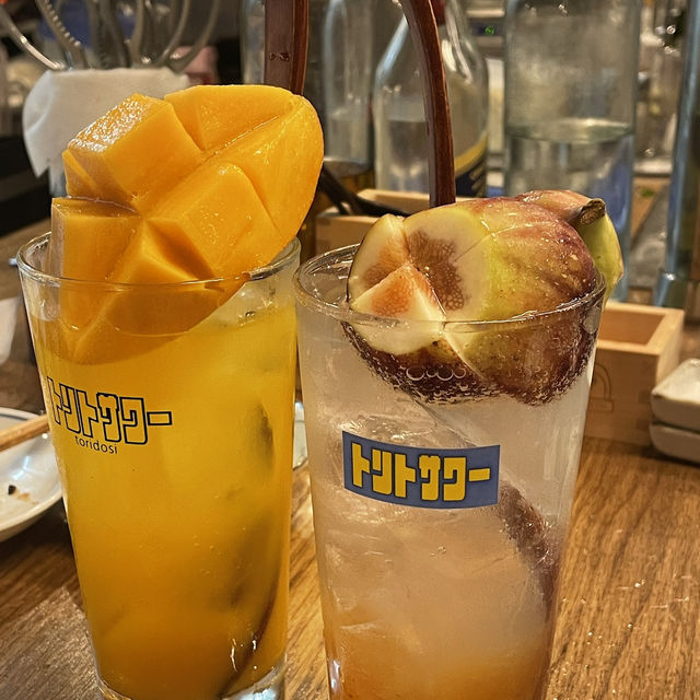 【東京/渋谷🇯🇵】オシャレドリンクで乾杯🥭鳥どシ