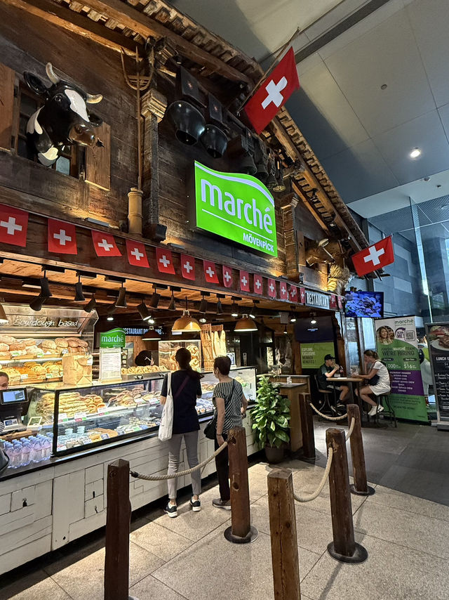 Freshly Baked Goodies at Marché Mövenpick in Somerset