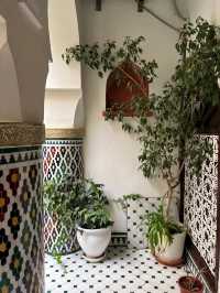 モロッコ・マラケシュの隠れ家リヤド🇲🇦🌿