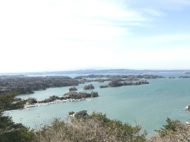 日本三景-松島四大觀之一（壯觀 大高森）