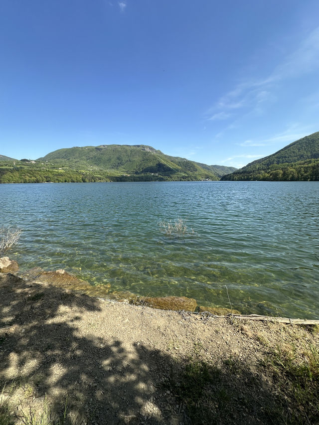 風景如畫嘅意大利Suviana Lake🇮🇹