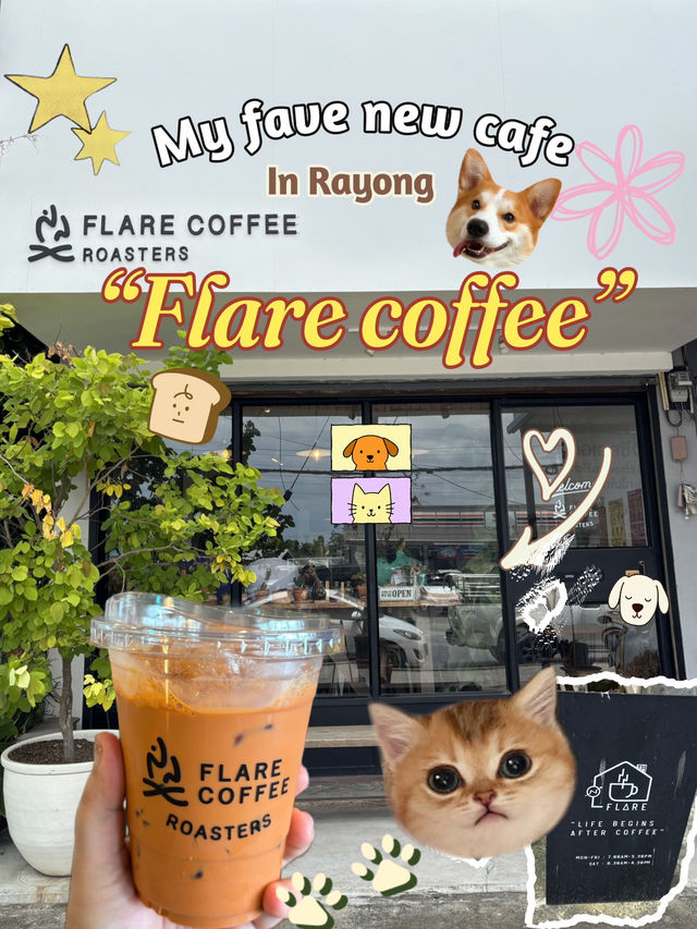 🌳💖Flare coffee ☕️🧁 มาบตาพุด ระยอง