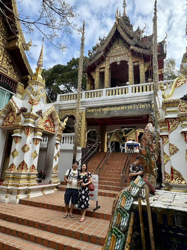 "Golden Peace Above Chiang Mai – Doi Suthep Temple” 🔔 
