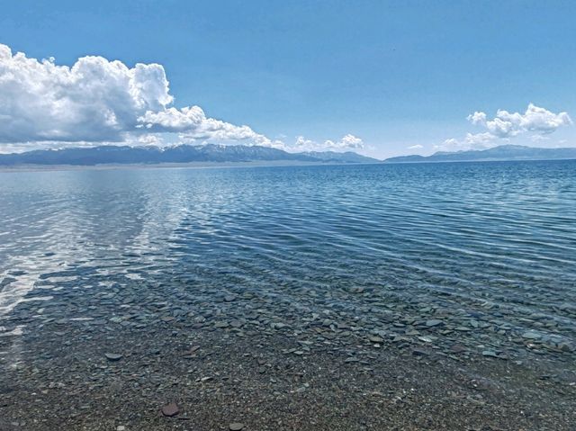Lake Sayram: Twin Mirrors of Sky and Water