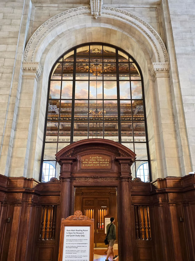Rose Room Reverie: A Quiet Moment in NYC’s Grand Library 📚🏛️🌹