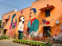 🎨 Colors of Change: The Streets of Lodhi Art District 🧱✨