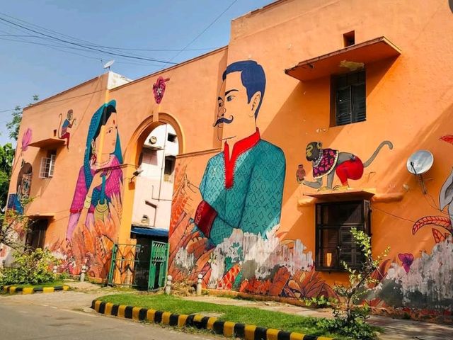 🎨 Colors of Change: The Streets of Lodhi Art District 🧱✨