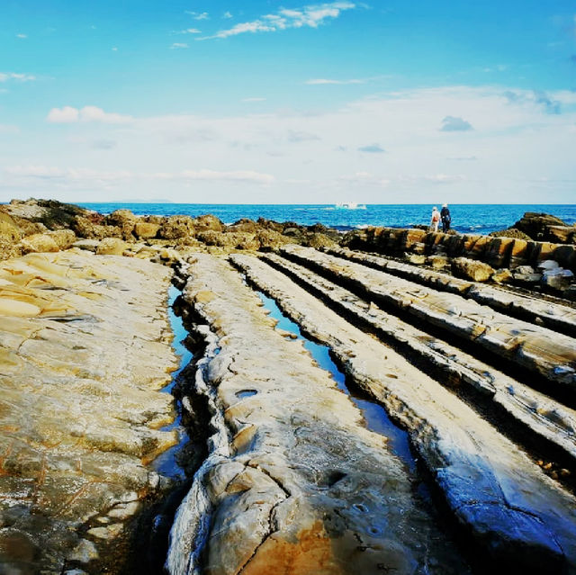 🌊🏔️ *Solo Adventure Alert:* Discover Xiaoyeliu – Taiwan’s Mini Geopark Wonder! 
