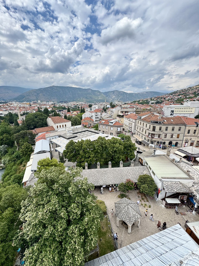 THIS MOSQUE MINARET OFFERS THE BEST PANORAMA IN MOSTAR