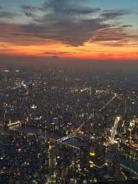 從雷門走到晴空塔是對的，沿途收穫太多不同角度晴空塔