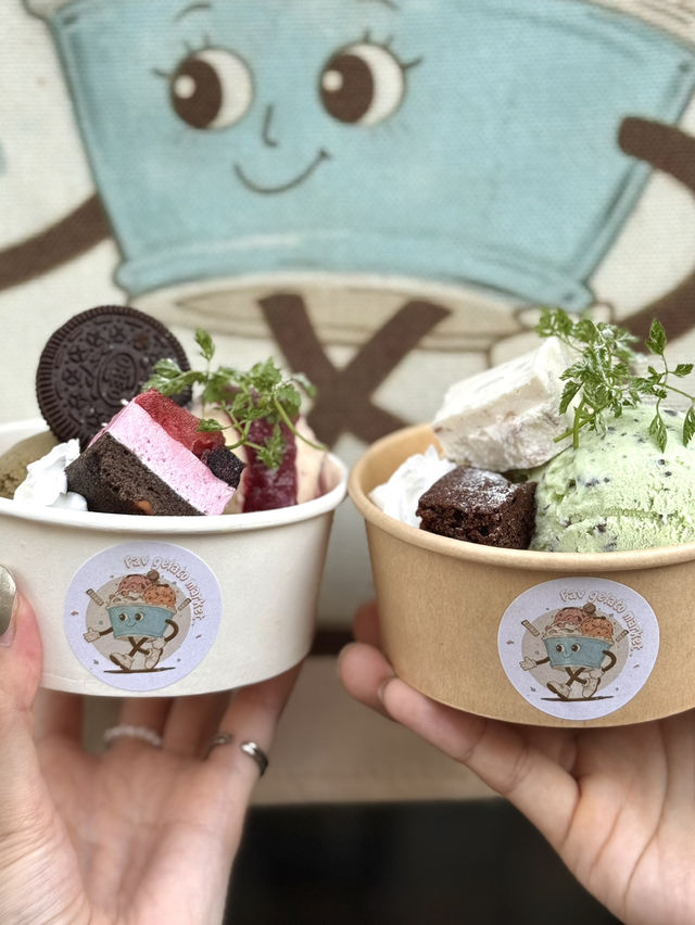 【愛知観光】˗ˏˋカスタムでメンカラ仕様にするのも良き❗️カップアイス🍨ˎˊ˗