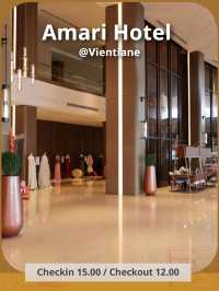 🏨 Amari Vientiane – โรงแรม 5 ดาวริมแม่น้ำโขง