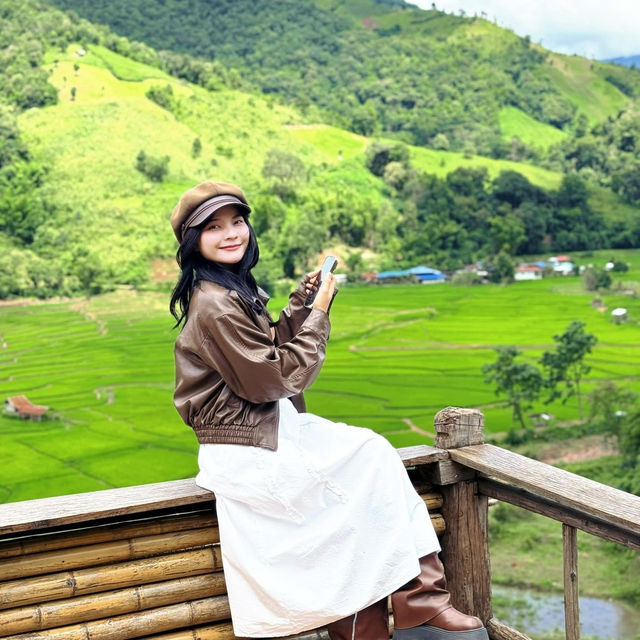 "นาขั้นบันไดบ้านเวร" อำเภอบ่อเกลือ จังหวัดน่าน "นาขั้นบันไดบ้านเวร" อำเภอบ่อเกลือ จังหวัดน่าน