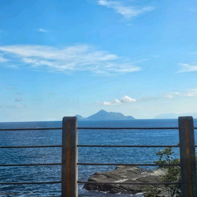 遠眺東海岸的可愛小島〔龜山島〕