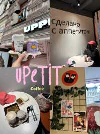 👀🥧🍵✨ร้านกาแฟ Upetit เมืองSaint Petersburg Russi