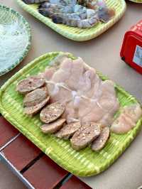 หมูกระทะ กับ วิวหลักล้าน  Conrad Koh Samui