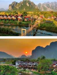 ภูเขา แม่น้ำ …นี่แหละวังเวียงที่ฉันหลงรัก🎈