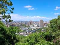 The Bright Fuzhou Shan Park in Da'an District, Taipei City, Taiwan