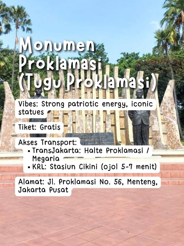 5 Monumen Keren di Jakarta yang Wajib Kamu Datengin!