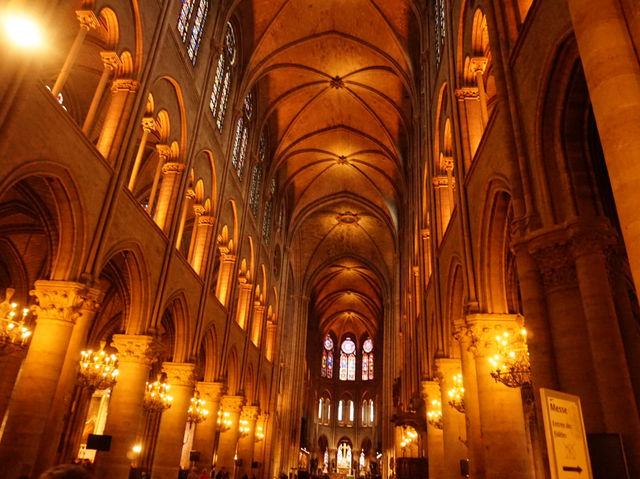 ⛪️巴黎聖母院｜走進歷史裡的一段靜謐