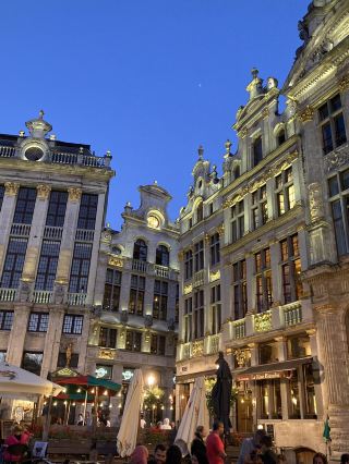 昼も夜も美しい街、ブリュッセル🇧🇪✨
