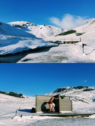 Reykjadalur Hot Spring, A Natural Thermal River.