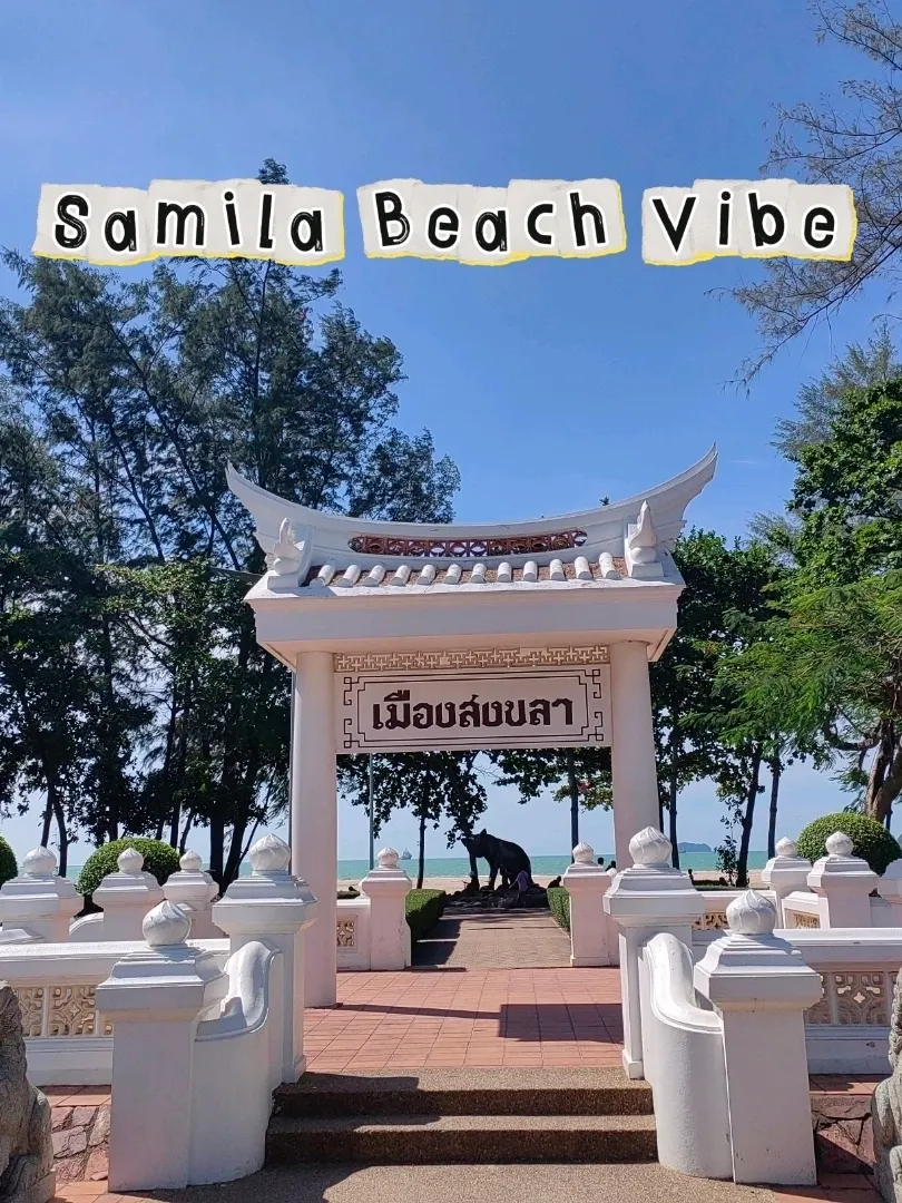 Songkhla’s Samila Beach: Chill Vibes & Mermaid Magic 🐚✨