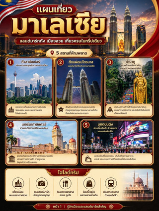 Rencana liburan ke Malaysia dalam 3 halaman: Jelajahi semuanya, kulineran enak, sampai belanja sepuasnya!