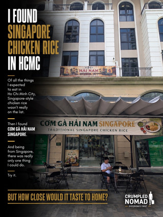 I found a taste of Singapore in HCMC — but how close was it?