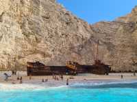 Navagio Beach, Zakynthos, Greece 🏖️