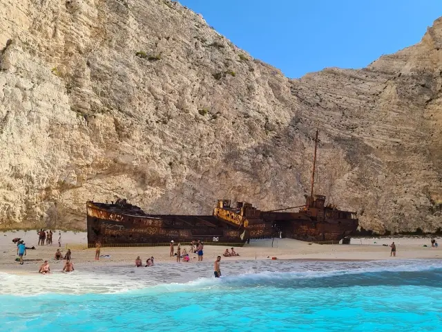 Navagio Beach, Zakynthos, Greece 🏖️