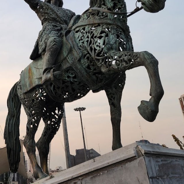 The statue of the Achaemenid Cavalry Horse