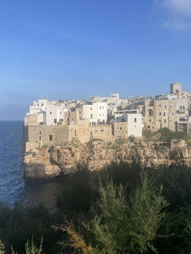 Prancing around Polignano a Mare