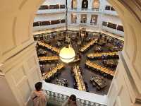 Beautiful State Library Victoria in Melbourne!