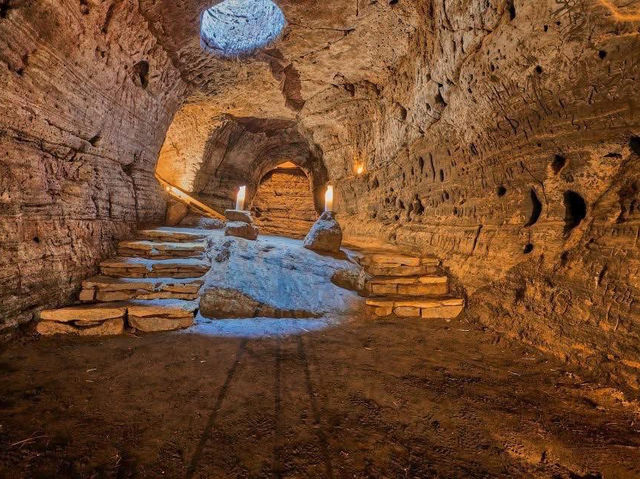The Hella Caves in South Iceland
